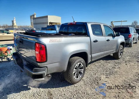 2021 Chevrolet Colorado Z71 from USA, damaged, VIN 1GCGTDEN3M1175053